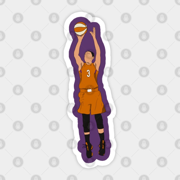 Diana Taurasi Phoenix Mercury Sticker by Hevding